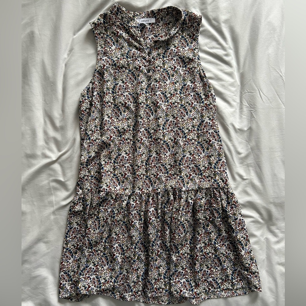 RO&DE Printed tank dress